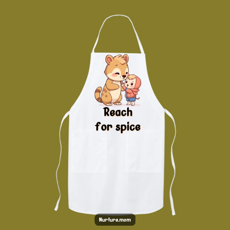 Funny Animal Chef Apron: Teach & Taste with Humorous Flair