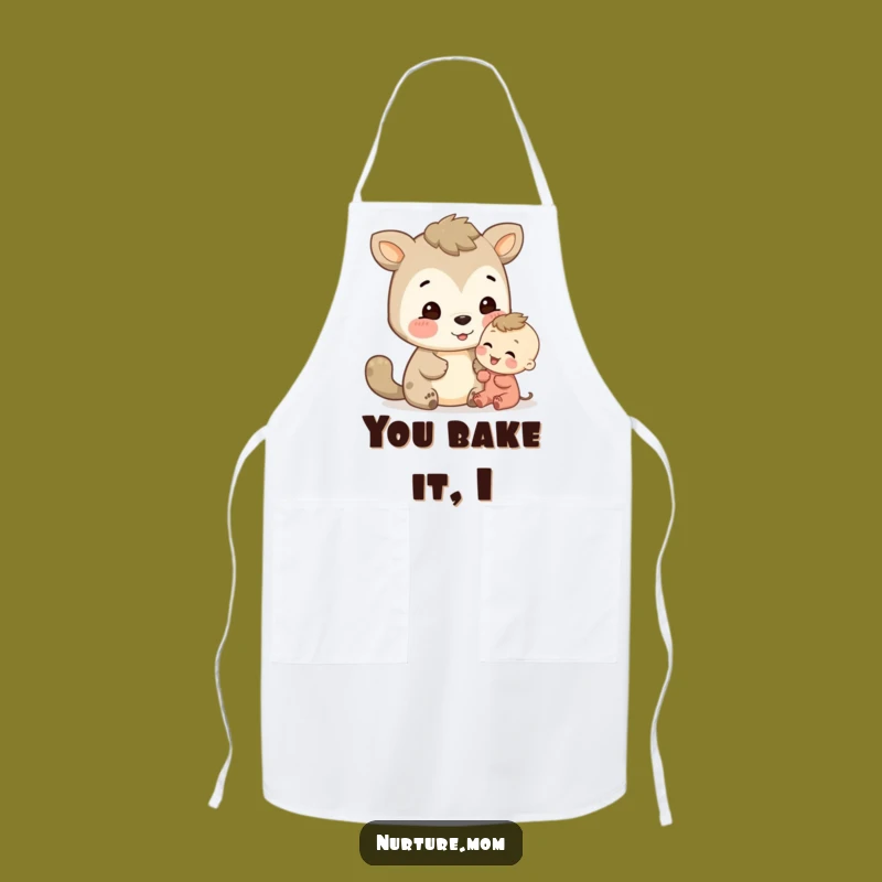 Funny Animal Chef Apron: Cook with Heart & Humorous Support