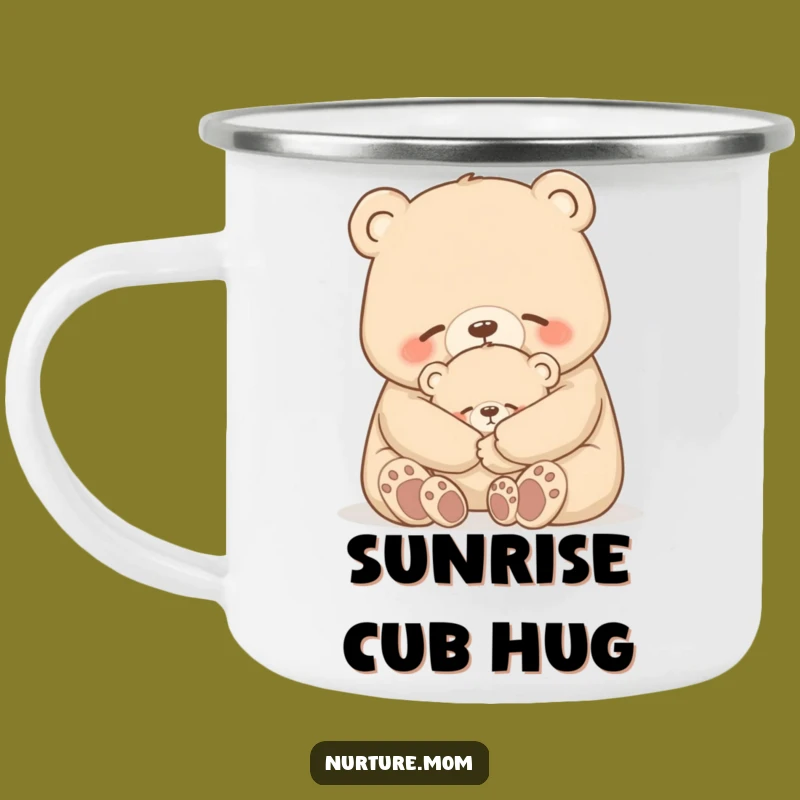 Funny Bear Camping Mug - Durable Motherly Love Mug, Great Gift