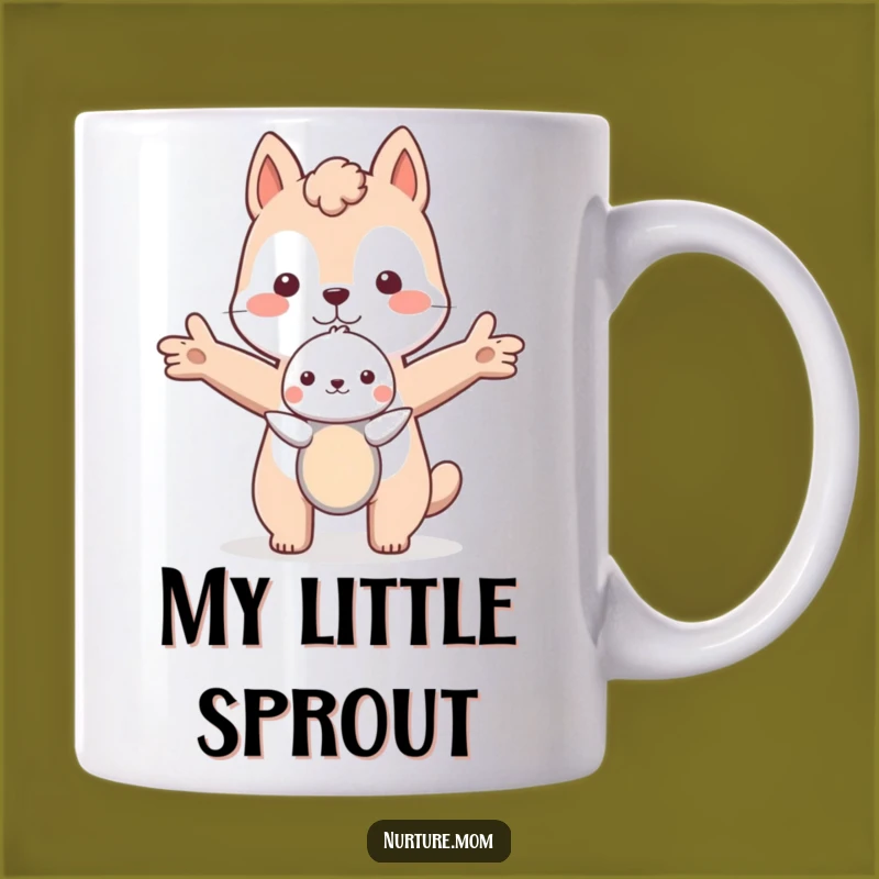 Funny Animal Protector Mug: Heartwarming Humor & Safe Haven Gift