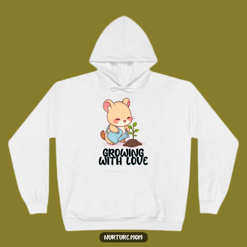 Funny Animal Gardener Hoodie: Cozy Up with This Green & Hilarious Apparel