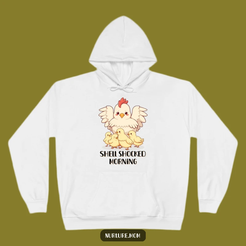 Cozy Funny Protective Hen Hoodie: Ultimate Comfort Farm Gift