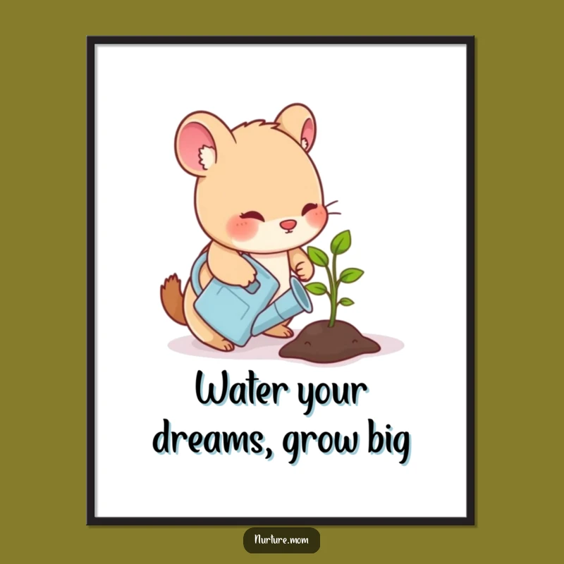 Free Printable Garden Scene Wall Art - Funny Downloadable Decor