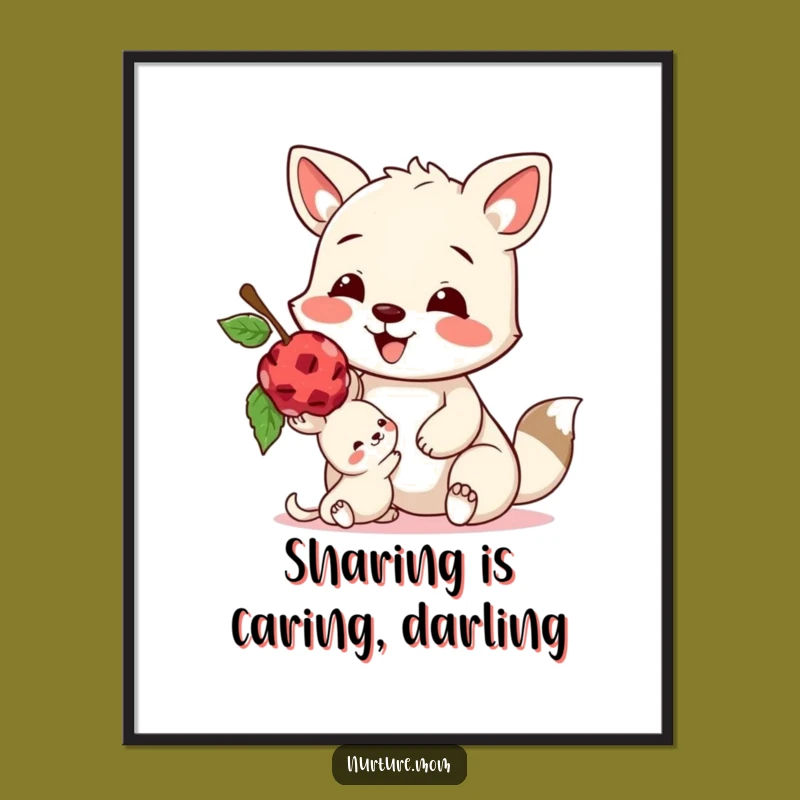 Whimsical Free Printable Wall Art: Sharing Friends DIY Decor for Sweet Homes