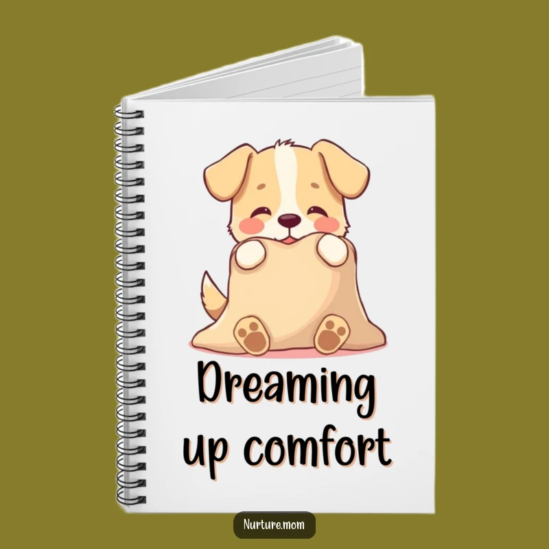 Funny Dog Blanket Notebook: Cozy Journal and Hilarious Pet Gift