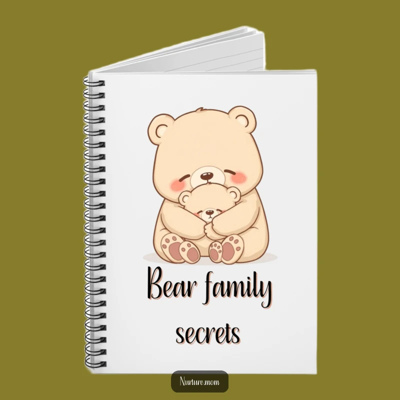 Funny Bear Notebook - Love & Comfort Journal, Cute Gift Idea
