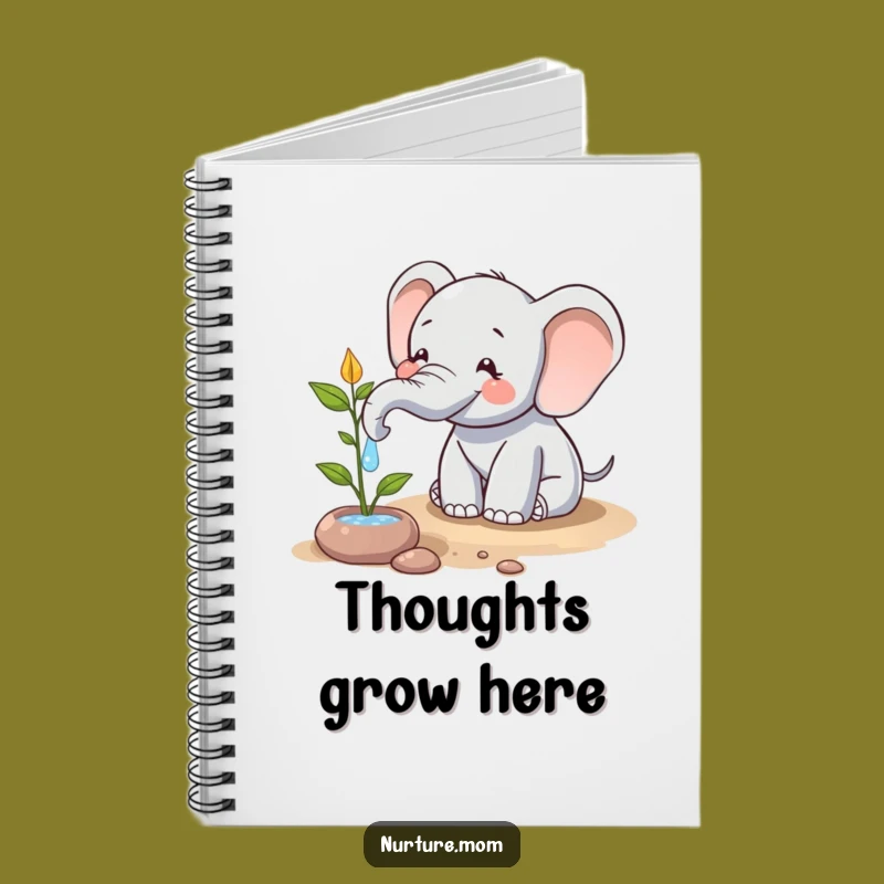 Funny Elephant Watering Notebook: Cute Journal and Hilarious Eco Gift