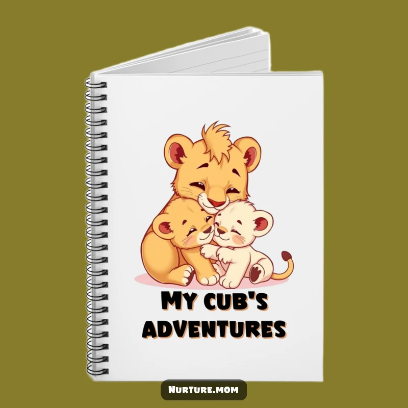 Funny! Lioness Cub Grooming Notebook: Capture Thoughts with Wild Inspiration