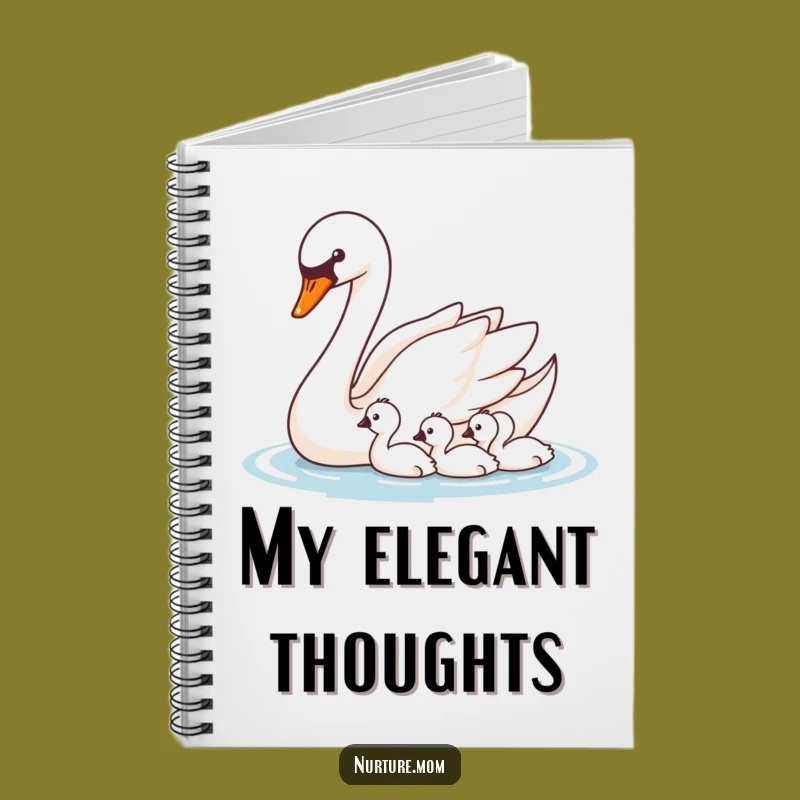 Funny Swan Guidance Journal: Elegant Parenting Note-Taking Gift
