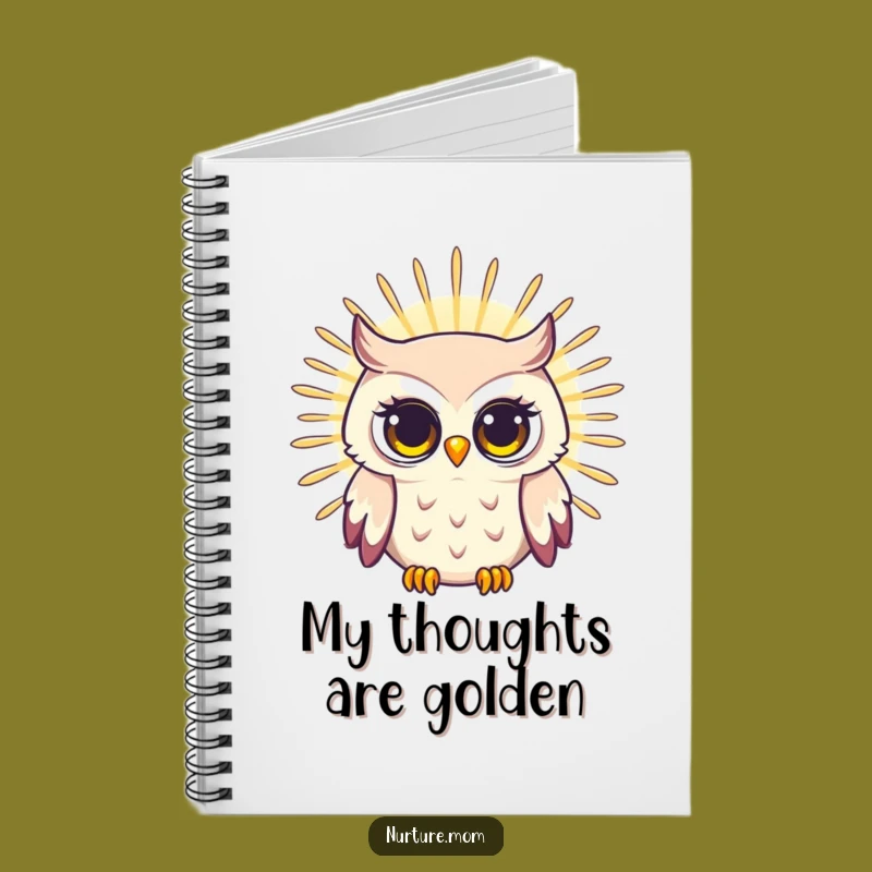 Funny Owl Mom Notebook: Journal Your Wisdom, Gift for Writers