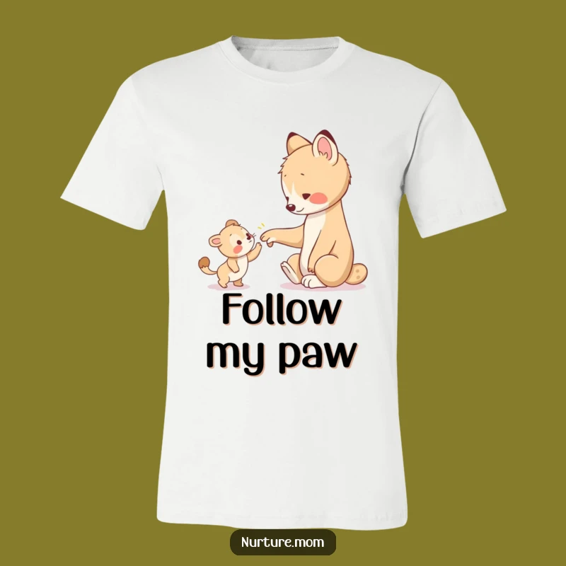 Funny Guidance T-Shirt: Animal Leading Youth, Compassionate Gift