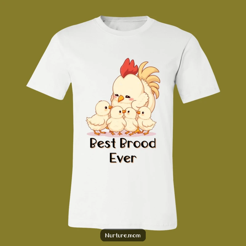 Funny Mother Hen & Chicks Tee: Cute Family Love, Adorable & Hilarious Gift Shirt
