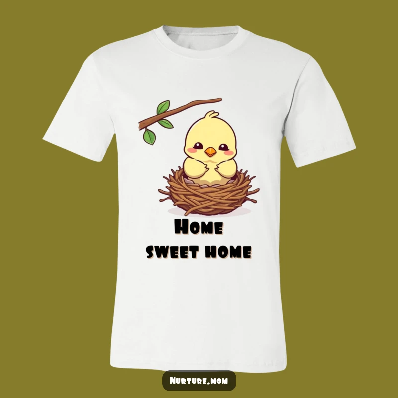 Funny Bird Nest T-Shirt: Wear Your Dedication with Pride