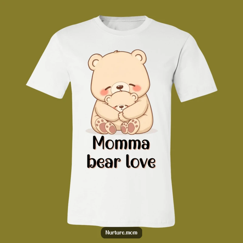 Funny Bear Hug T-Shirt - Motherly Love Tee, Perfect Gift