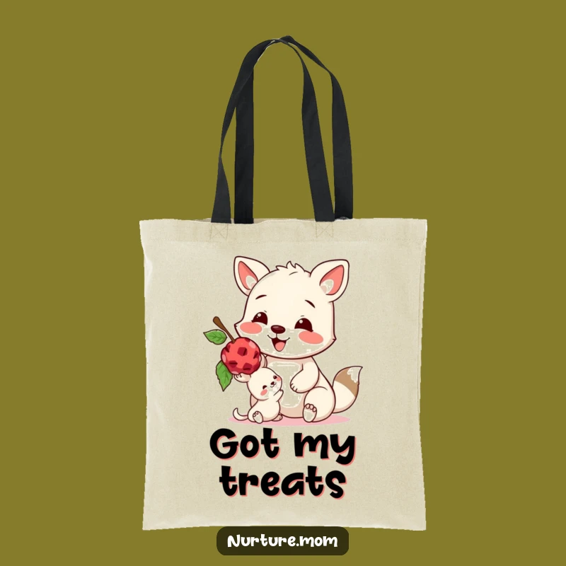 Funny Animal Berry Best Friend Tote Bag - Carry Kindness!