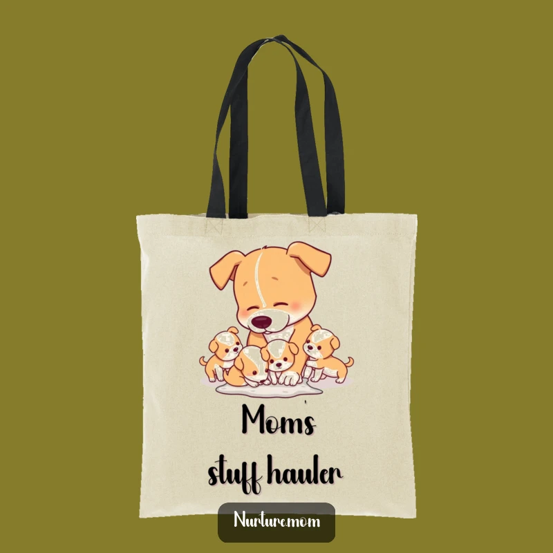 Funny Mom Dog Cleaning Tote Bag - Stylish & Hilarious Gift